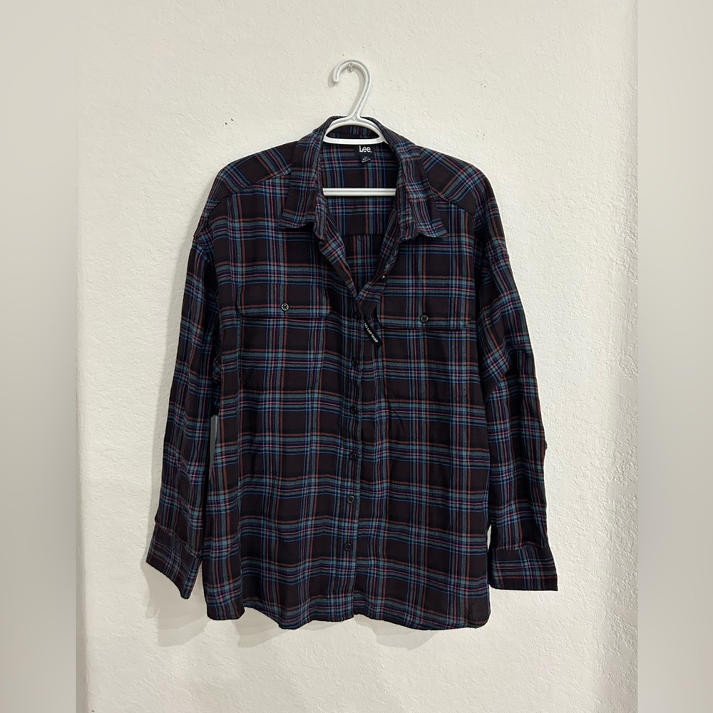 💥PRICE⬇️LEE • Long Sleeve Cotton Shirt • size XL